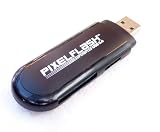 PixelFlash USB 3.0 SD, SDHC, SDXC, MicroSD Memory Card Reader and Adapter SuperSpeed
