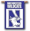 Northwestern Wildcats 2-Sided 28" X 40" Banner W/ Pole Sleeve - NCAA