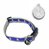 Los Angeles Dodgers Dog Collar Size Med-Large