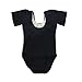 Dreamdanceworks Girls' Leotard Classic Short Sleeve Cotton and Spandex