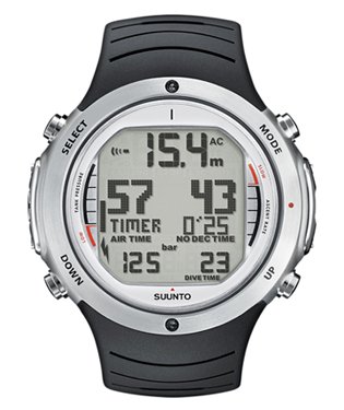 Suunto D6i Scuba Diving Wrist Computer with Transmitter, 3D Digital Compass w/ Built in Dive Planner