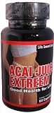 Life Smart Labs -ACAI Juice Extreem - HIGH POTENCY ACAI BERRY Natural Nutrition, Energy, for Weight Loss Detox Diet 60 Caps, 1300 Mg
