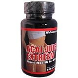 ACAI Juice Extreem - HIGH POTENCY ACAI BERRY Natural Nutrition, Energy, 60 Caps, 1300 Mg ~ ACAI JUICE EXTREEM