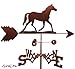 Hand Made QUARTER HORSE FLAT POST Mount Weathervane ~NEW~