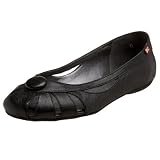 BC Footwear Women's On The Yacht Flat With Button