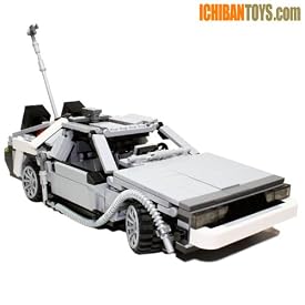 BTTF DeLorean DMC-12 V3.0 - Custom LEGO Model