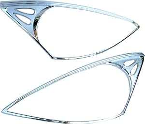 Chrome Head Lamp Rim Focus Ford 2000-2005 Grills-Bumpers Molding-Trim