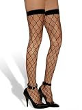 Hustler Lingerie Fence Net Thigh High Stockings