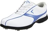 Callaway Women's  W426 Savory Golf Shoe,White/Blue,6.5 M US