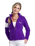 NCAA Texas Christian University Kashwere U 2-Tone Motorcycle Jacket
