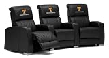 Tennessee Volunteers Leather Theater 2 Seats with Straight Configuration