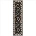Jewel Charcoal / Beige Oriental Rectangular Rug Size: 2'2