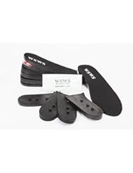 Health and Beauty: WSWS 5-Layer Height Increase Taller Insole Shoes Pad Air Cushion for MEN (approximately 3.5 inches)+ WSWS Shoe Shine Cloth - WSWS