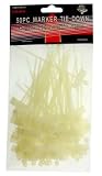 4'' CABLE TIE W/ PERPENDICULAR-MARKER 50-PIECE SET
