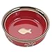 Ethical Pet Products (Spot) CSO6886 Ritz Copper Rim Cat Dish, 5-Inch, Red