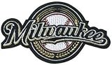 Milwaukee Brewers Away Jersey Script MLB Team Logo Patch