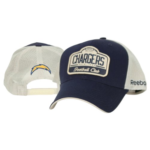 San Diego Chargers Adjustable Baseball Hat - Blue Mesh Back Trucker