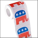 Funny Toilet Paper - Republican Elephant