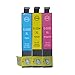Tyjtyrjty Compatible Ink Cartridges 10 Pk Epson T220xl T220 220 for Epson Workforce Wf 2630 Wf 2650 Wf 2660 Printers
