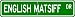 English Mastiff STREET SIGN ~ High Quality Aluminum ~ Dog Lover