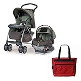 Chicco Cortina Keyfit 30 Travel System with Free Fashionable Diaper Bag - Adventure