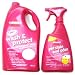 BISSELL PET STAIN & ODOUR REMOVER PRE-CLEANING SPRAY & PET ODOUR & SOIL REMOVER CARPET/UPHOLSTERY SHAMPOO - DUAL CLEANING KIT