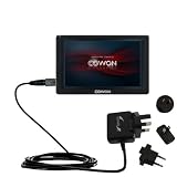 International Wall / AC Charger for the Cowon Q5W - Gomadic Brand w/ TipExchange Technology