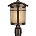 Progress Lighting P6424-2030K9 1-9W LED Post Lantern, Antique Bronze