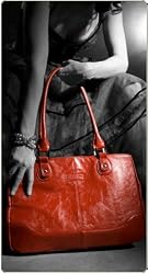 Namaste Red Monroe Handbag Shoulder Bag Tote