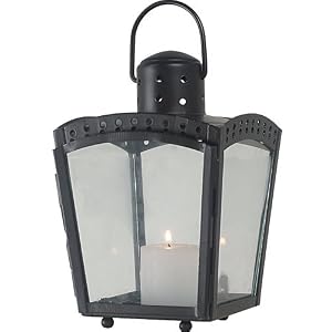 Royce Lighting RLCA7039-23 Outdoor Portable Candle Lantern with Clear Glass in Oil Rubbed... by Royce Lighting