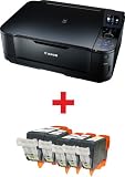 Produkt-Bild: Canon MG5150 Mutifunktionsger&auml;t mit 5 Printer-Express XL Druckerpatronen (Drucken, Kopieren, Scannen, Duplexdruck)