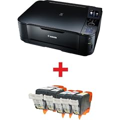 Canon MG5150 Mutifunktionsger�t mit 5 Printer-Express XL Druckerpatronen (Drucken, Kopieren, Scannen, Duplexdruck)