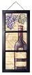 3 Panel Vineyard II Windowpane Art