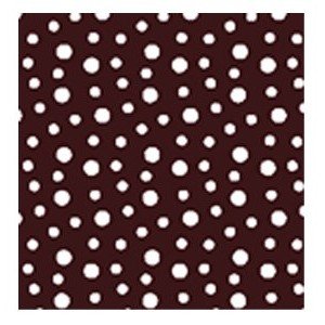 American Chocolate Designs Chocolate Transfer Sheet - Dots - White
