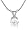 Platinum Round Diamond Solitaire Pendant (1/4 ct, G-H Color, VS2 Clarity)