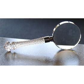 CRYSTAL MAGNIFYING GLASS