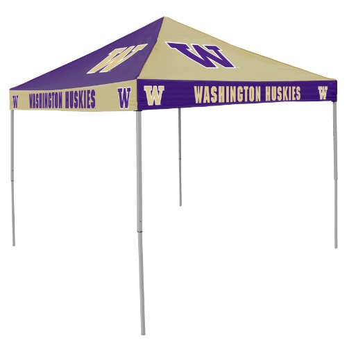 NCAA Washington Huskies 9-Foot x 9-Foot Pinwheel Tailgating Canopy, Purple/Gold