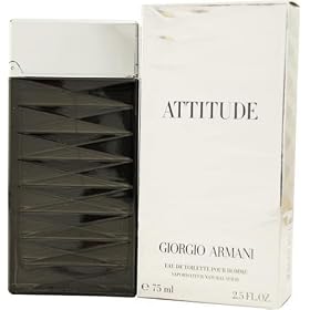 Armani Attitude By Giorgio Armani For Men, Eau De Toilette Spray, 2.5-Ounce Bottle