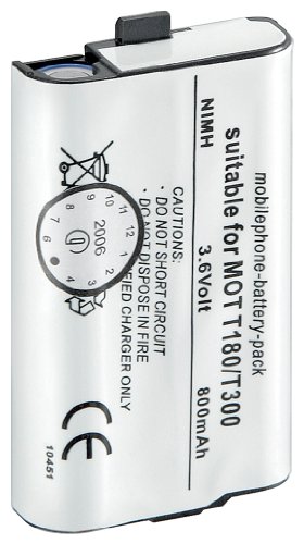 Wentronic Ersatzakku f&uuml;r Motorola T180/T300 (800 mAh) Preisvergleich