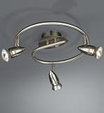 BRIGHT Ceiling Spotlight - Satin Chrome