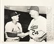 Johnny Keane & Walter Alston Original Associated Press Wire Photo