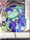 BAKUGAN SEASON 2 VESTROIA NEW LOOSE BAKUGAN METAL GATE CARD CLEAR RIVER 2/48q
