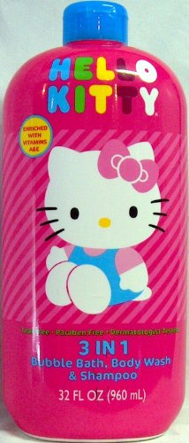 HELLO KITTY Bubble Bath & Shampoo