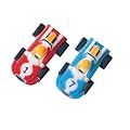 50 pkg ~ Lucks Mini Race Cars Edible Sugar Dec-ons ~ Cake/Cupcake Topper ~ New!!