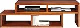 Virtuoso Tv/media Stand, 17"Hx46"W, WALNUT