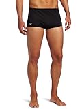 Speedo Men's Team Collection Bulldog Mesh Drag Swimsuit, Black, 28