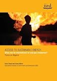 Access to sustainable energy : what role for international oil and gas companies? : focus on Nigeria