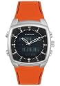Giordano Men's Multi-Function Orange Leather Watch #1246-03