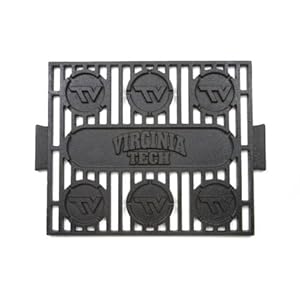 NCAA Virginia Tech Hokies Sports Cast Iron Branding Iron Grill Accessory