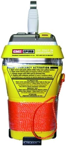 GME #MT-403 GME AccuSat 406 CAT 2 EPIRB Non-Hazmat w/Bracket